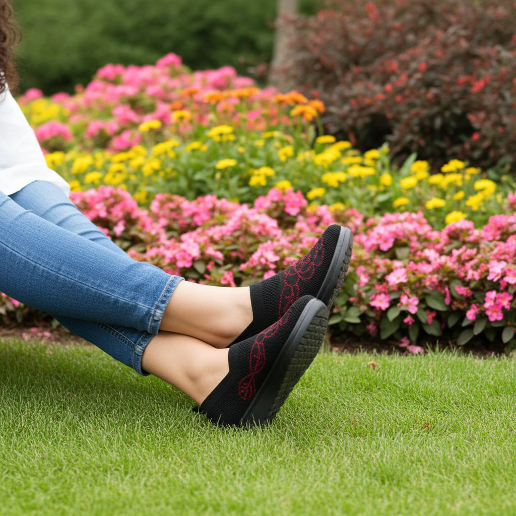 Sapatilha Ortopédica TricotFlex™