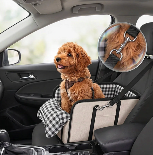 ⏳🔥¡50 % DE DESCUENTO POR TIEMPO LIMITADO! ⏰ 🐶 Asiento elevador seguro para mascotas para transporte