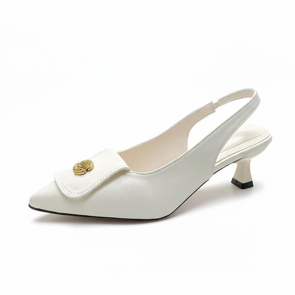 Sapato Slingback Salto Baixo GraceLine™